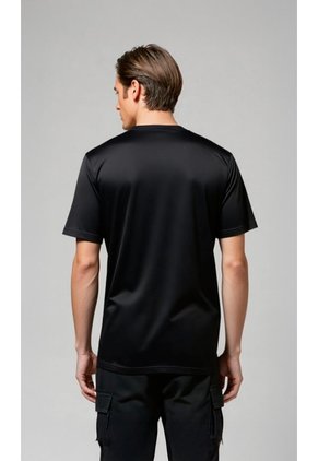 T-Shirt Para Hombre Negro Marca L&H Ref. 4K119004