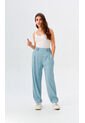 Pantalon Para Mujer Azul Marca L&H de L&H