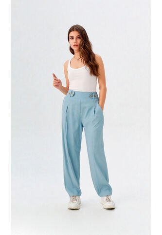 Pantalon Para Mujer Azul Marca L&H L&H