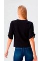 Camiseta Para Mujer Manga 3/4 Negro Marca L&H Ref. 7S409039 de L&H