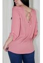 Blusa Para Mujer Manga 3/4 Rosado Marca L&H de L&H