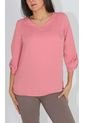 Blusa Para Mujer Manga 3/4 Rosado Marca L&H de L&H