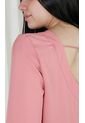 Blusa Para Mujer Manga 3/4 Rosado Marca L&H de L&H