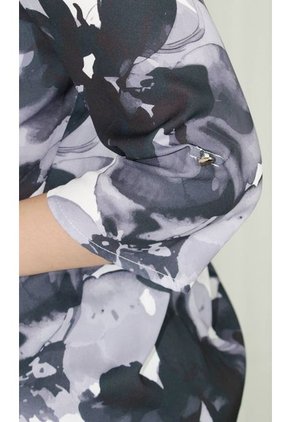 Blusa Para Mujer Manga 3/4 Negro Marca L&H