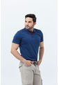 Camiseta Para Hombre Azul Petroleo Marca LYH de L&H
