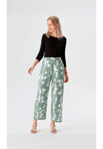Pantalon Para Mujer Verde Marca L&H Ref. 2J407072 L&H