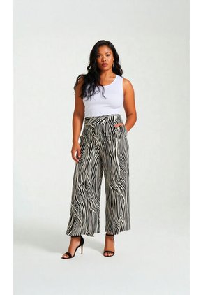 Pantalon Para Mujer Negro Marca L&H Ref. 2J407071