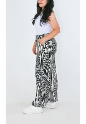 Pantalon Para Mujer Negro Marca L&H Ref. 2J407071