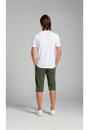 Bermuda Para Hombre Verde Marca L&H Ref. 1Ab110003