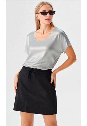 Camiseta Para Mujer Manga Corta Blanco Marca L&H Ref. 1F409521
