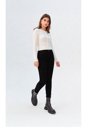 Jean Para Mujer Negro Marca L&H Ref. 1Ac407781