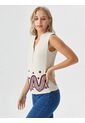 Camiseta Para Mujer Manga Sisa Beige Marca L&H Ref. 1F409496 de L&H