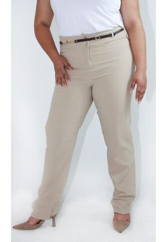 Pantalon Para Mujer. Beige Marca L&H L&H
