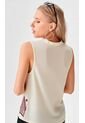 Camiseta Para Mujer Manga Sisa Beige Marca L&H Ref. 1F409496 de L&H