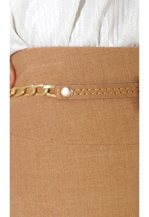 Pantalon Para Mujer Mostaza Marca L&H