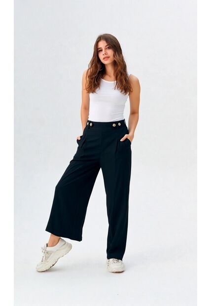 Pantalon Para Mujer Negro Marca L&H