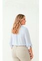 Blusa Para Mujer. Manga 3/4 Blanco Marca L&H Ref. 1F612172 de L&H