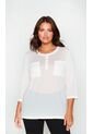 Blusa Para Mujer. Manga 3/4 Crudo Marca L&H Ref. 1F612243 de L&H