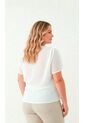 Blusa Para Mujer. Manga Corta Beige Marca L&H Ref. 1F612239 de L&H