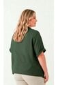 Blusa Para Mujer. Manga Corta Verde Marca L&H Ref. 5P612097 de L&H