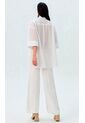 Blusa Para Mujer Manga 3/4 Blanco Marca L&H Ref. 2J412276 de L&H