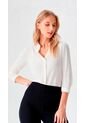 Blusa Para Mujer Manga 3/4 Blanco Marca L&H Ref. 5P412283 de L&H