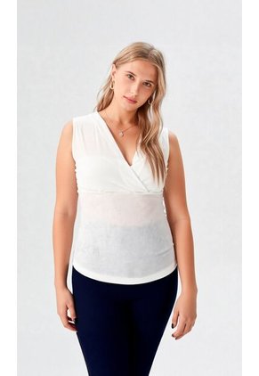 Camiseta Para Mujer Manga Corta Blanco Marca L&H Ref. 1F409434