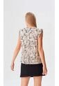 Blusa Para Mujer Manga Sisa Verde Marca L&H Ref. 1F412728 de L&H