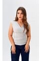 Camiseta Para Mujer Manga Corta Blanco Marca L&H Ref. 1F409434 de L&H