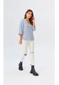 Blusa Para Mujer Manga 3/4 Azul Marca L&H Ref. 1F412720 de L&H