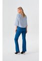 Blusa Para Mujer Manga 3/4 Azul Marca L&H Ref. 1F412720 de L&H