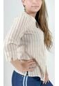 Blusa Para Mujer Manga 3/4 Beige Marca L&H de L&H