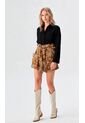 Bermuda Para Mujer Cafe Marca L&H Ref. 2I410051 de L&H