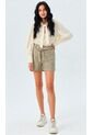 Bermuda Para Mujer Beige Marca L&H Ref. 2I410051 de L&H