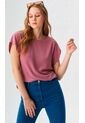 Blusa Para Mujer Manga Corta Rosado Marca L&H Ref. 2J412277 de L&H