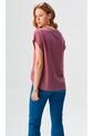 Blusa Para Mujer Manga Corta Rosado Marca L&H Ref. 2J412277 de L&H