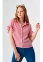 Blusa Para Mujer Manga Corta Rosado Marca L&H Ref. 1F412676 de L&H