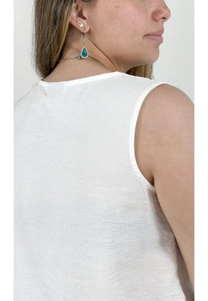 Blusa Para Mujer Manga Sisa Verde Marca L&H Ref. 1F412671