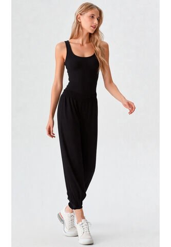 Pantalon Para Mujer Negro Marca L&H Ref. 2Tk407001 L&H