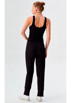 Pantalon Para Mujer Negro Marca L&H Ref. 2Tk407003