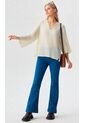 Blusa Para Mujer Manga 3/4 Crudo Marca L&H Ref. 2Bv412001 de L&H