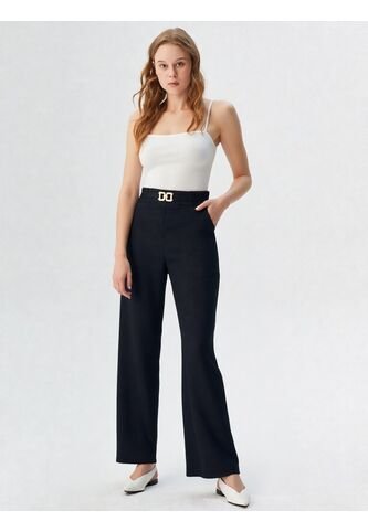 Pantalon Para Mujer Negro Marca L&H L&H