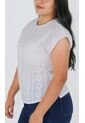 Blusa Para Mujer Manga Corta Blanco Marca L&H Ref. 1F412686 de L&H