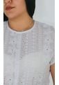 Blusa Para Mujer Manga Corta Blanco Marca L&H Ref. 1F412686 de L&H