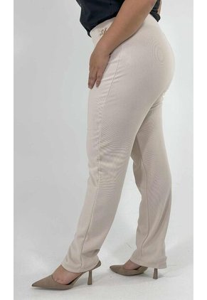 Pantalon Para Mujer. Beige Marca L&H