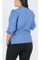 Blusa Para Mujer Manga 3/4 Azul Marca L&H Ref. 1F412694 de L&H