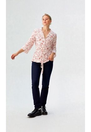 Blusa Para Mujer Manga 3/4 Rosado Marca L&H Ref. 1F412717
