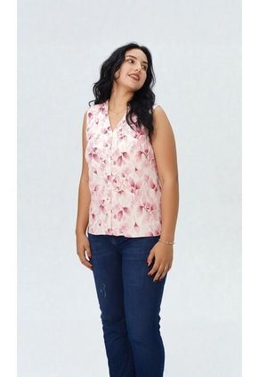Blusa Para Mujer Manga Sisa Rosado Marca L&H Ref. 1F412698