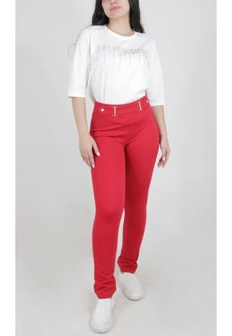 Leggins Para Mujer Rojo Marca L&H L&H