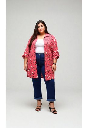 Kimono Para Mujer. Rosado Marca L&H Ref. 1F601004